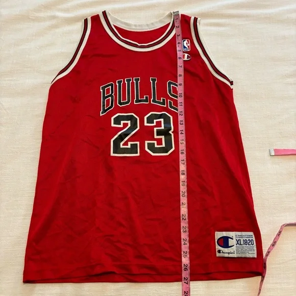 Vintage Kids Champion Chicago Bulls Michael Jordan Jersey - Picture 7 of 7